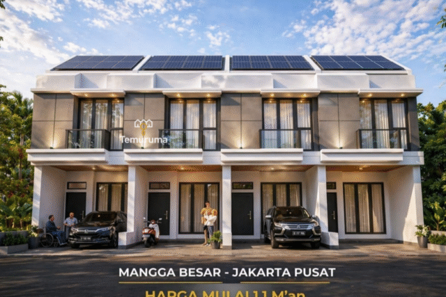 Rumah SHM di Mangga Besar Mulai 1,1 Milyar